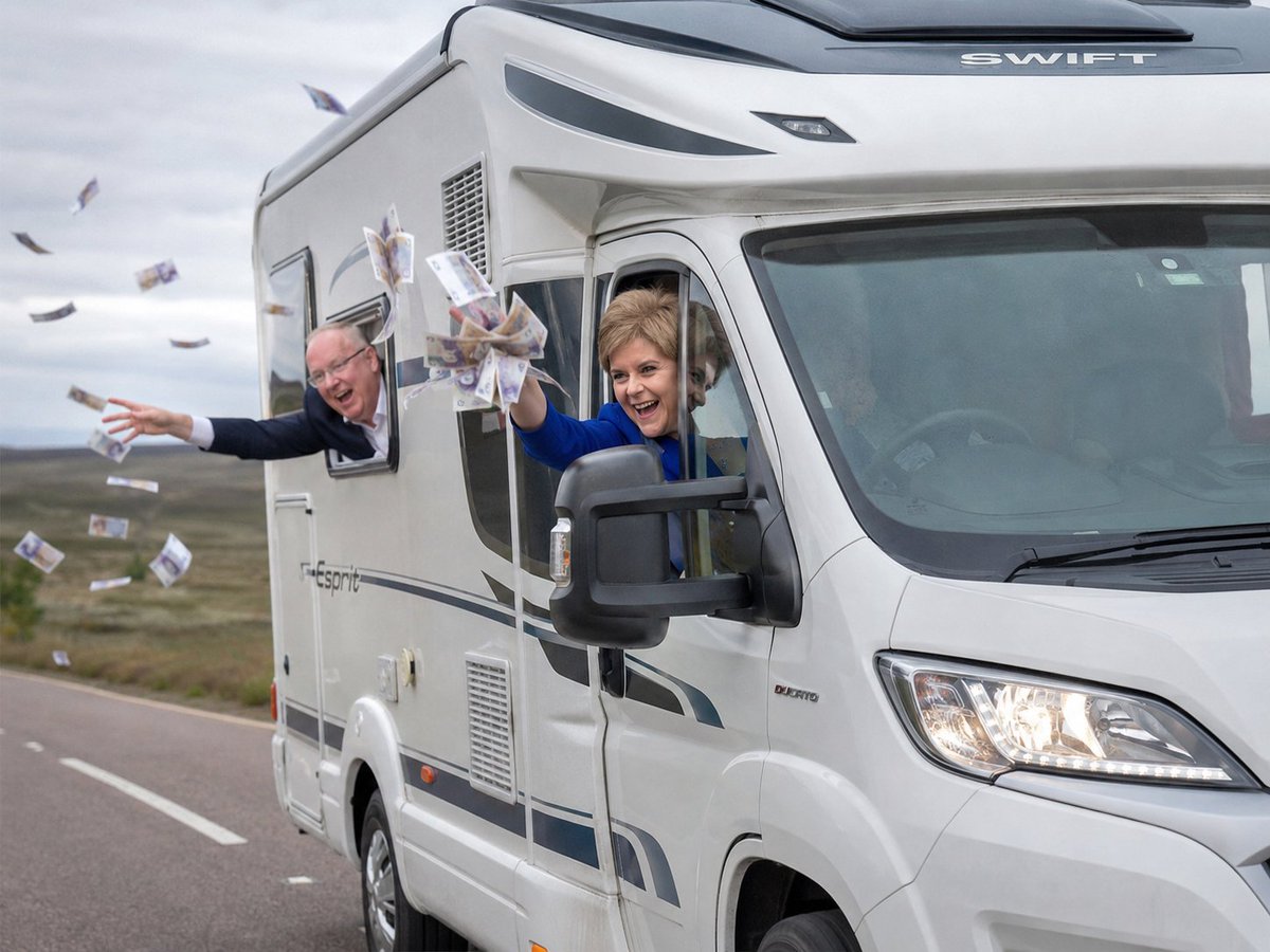 mindmodeller's tweet photo. @spikedonline @ArgyleBecky " I knew nothing about the.motorhome or thousands of pounds of luxury goods I used "

@theSNP https://t.co/WOGFqcvcsB