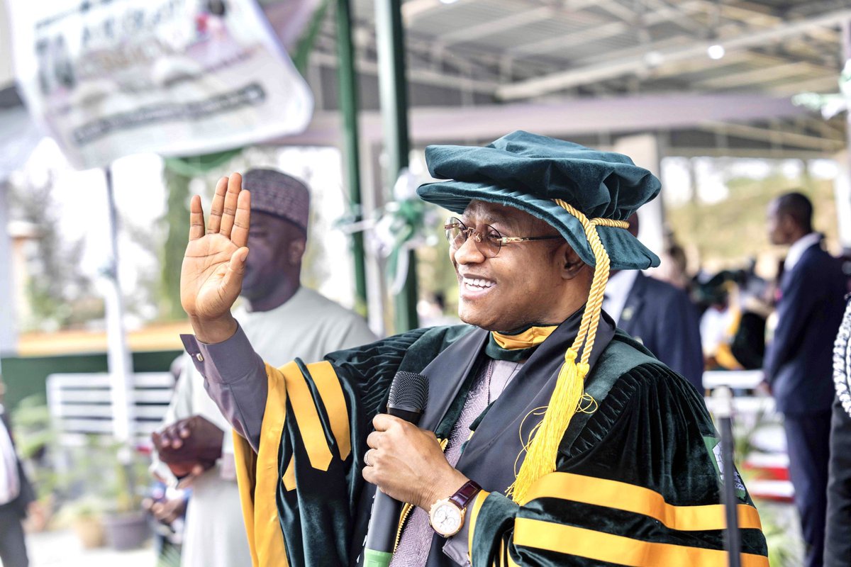 OgbeniDipo's tweet photo. Kaduna Polytechnic’s Combined Convocation and 70th Anniversary marked a meaningful homecoming, as His Excellency, Senator Uba Sani, CON (@ubasanius), the Governor of Kaduna State, reflected on the institution’s profound influence on his personal and professional journey. 

At the event, he highlighted the Polytechnic’s enduring legacy in technical and vocational education and its role in shaping values, broadening intellectual horizons, and strengthening commitment to public service.

He expressed gratitude for being awarded the prestigious Fellowship of Kaduna Polytechnic, dedicating the honour to the people of Kaduna State and their shared aspirations for educational excellence, youth empowerment, and inclusive development. 

Senator Uba Sani reaffirmed his administration’s belief in education as society’s most strategic investment, citing initiatives such as sponsoring 775 students at the Polytechnic, establishing new vocational institutes in Rigachikun, Samaru Kataf, and Soba, and modernising the Panteka Skills Hub to boost innovation and technical capacity across the state.

In recognition of their outstanding achievement, all best‑graduating students announced at the ceremony received automatic employment with the Kaduna State Government.