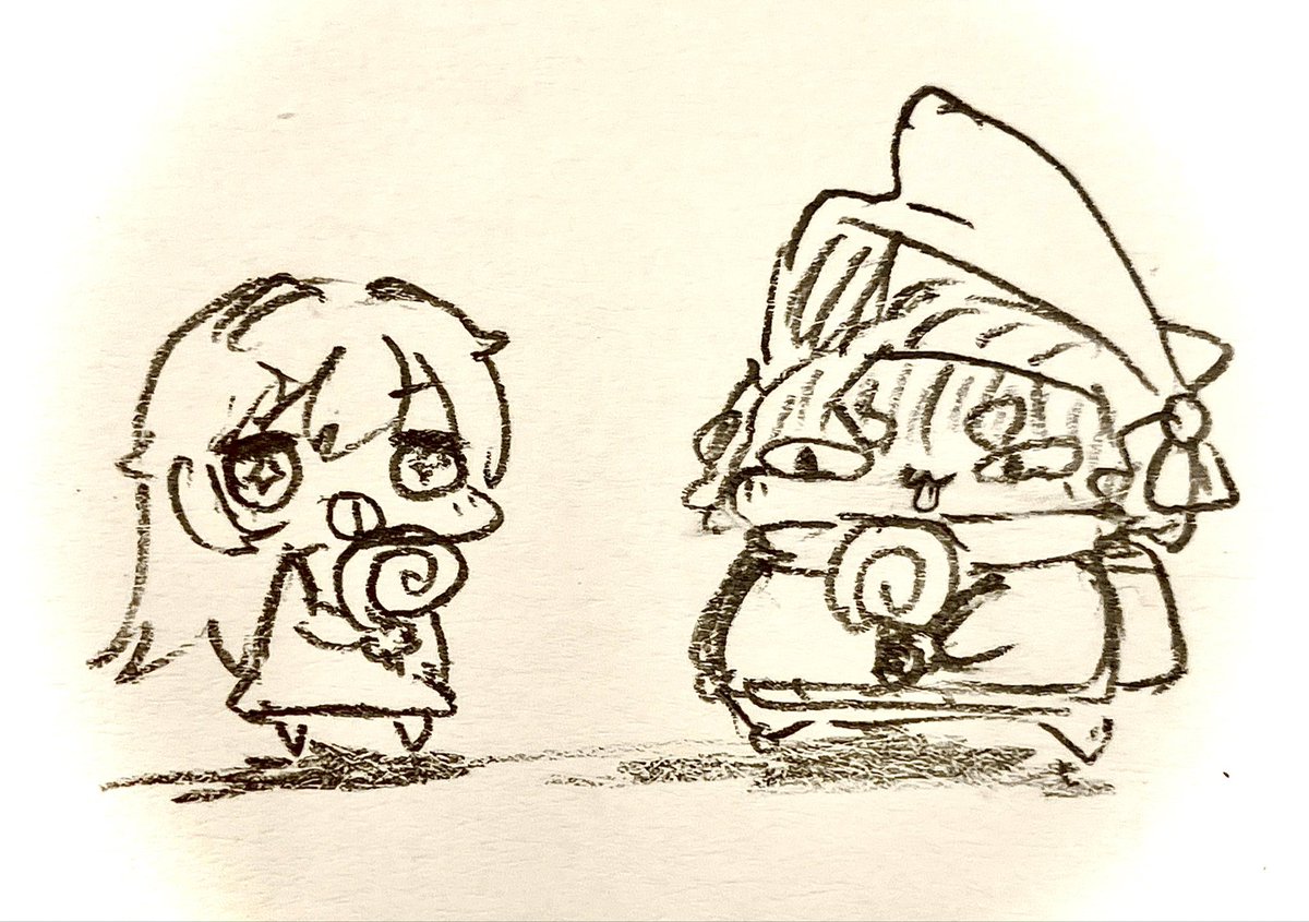 XMfqiejm's tweet photo. 休憩中のらくがき https://t.co/bS2Hg01jy4