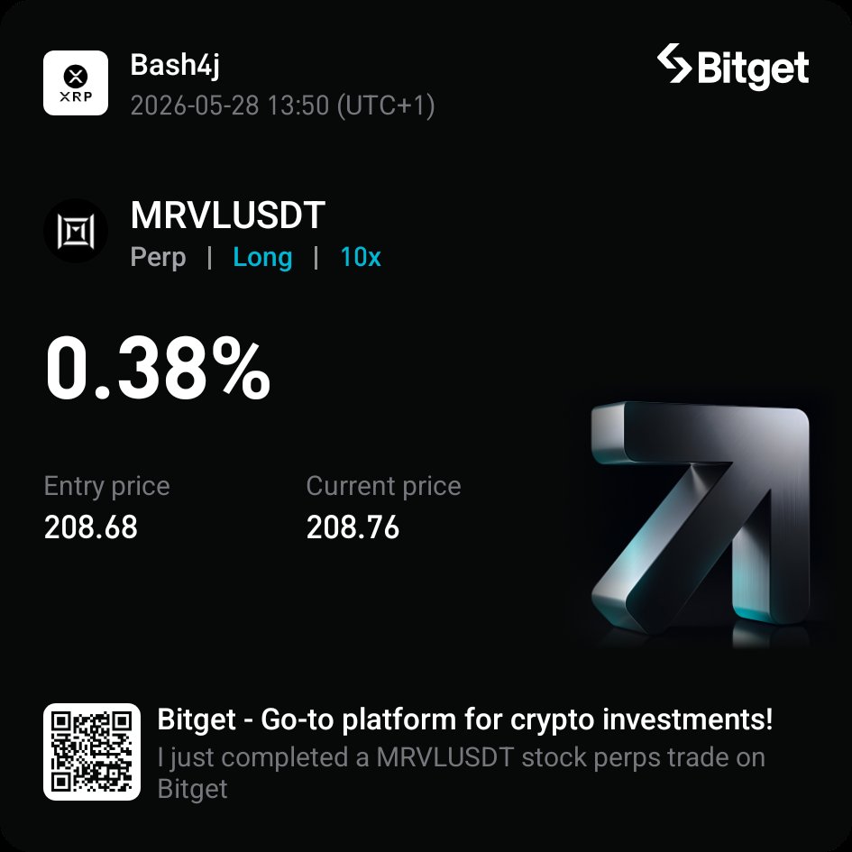GOO_AAT's tweet photo. Checked #GetAgent before opening this $MRVL long 👀
Strong earnings + #AI momentum made the setup look solid: Revenue up 28% YoY and demand still holding strong
Now waiting for $COST earnings later today. Bitget 24/7 trading makes these earnings plays way easier 🔥
What’s your prediction for MRVL and COST?
