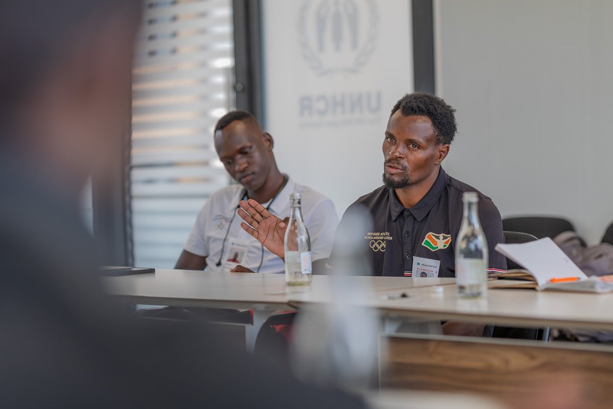 UNHCR_Kenya's tweet photo. Sport can be a pathway to protection, inclusion and opportunity.🏃🥋

Yesterday, we joined refugee athletes, Jeroen Carrin, Head of @RefugeesOlympic and @OlympicsKe to discuss how sport can strengthen pathways to protection, inclusion and more opportunities for refugees in Kenya. https://t.co/lpEmNJJxwv