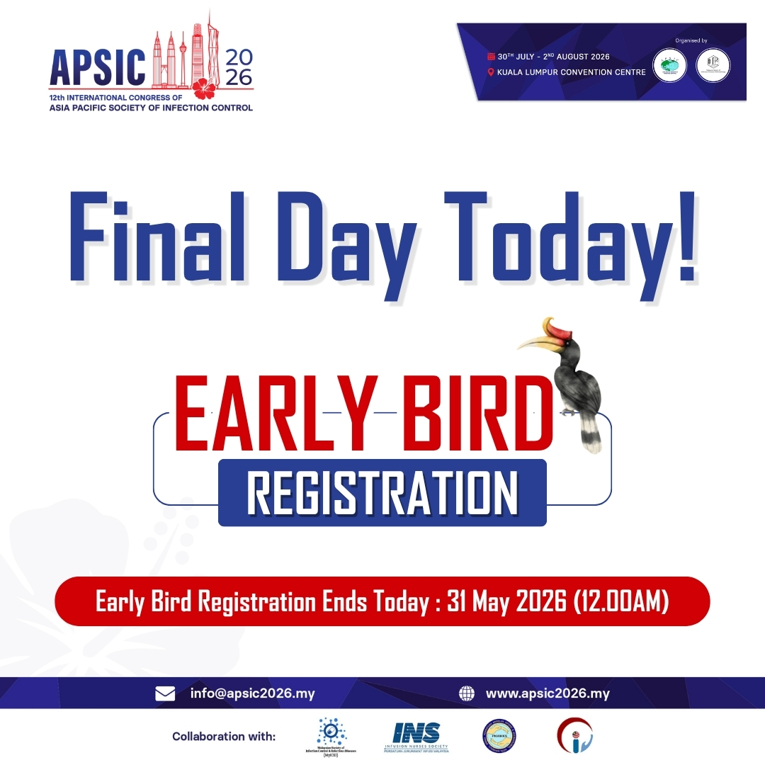 APSIC2026's tweet photo. ⏳ Final day of Early Bird registration for APSIC 2026.

This is your sign.

Register now and secure your spot today: 
https://t.co/JpriKFAStW 

#APSIC2026 #RegisterNow https://t.co/4glQI6qL5v