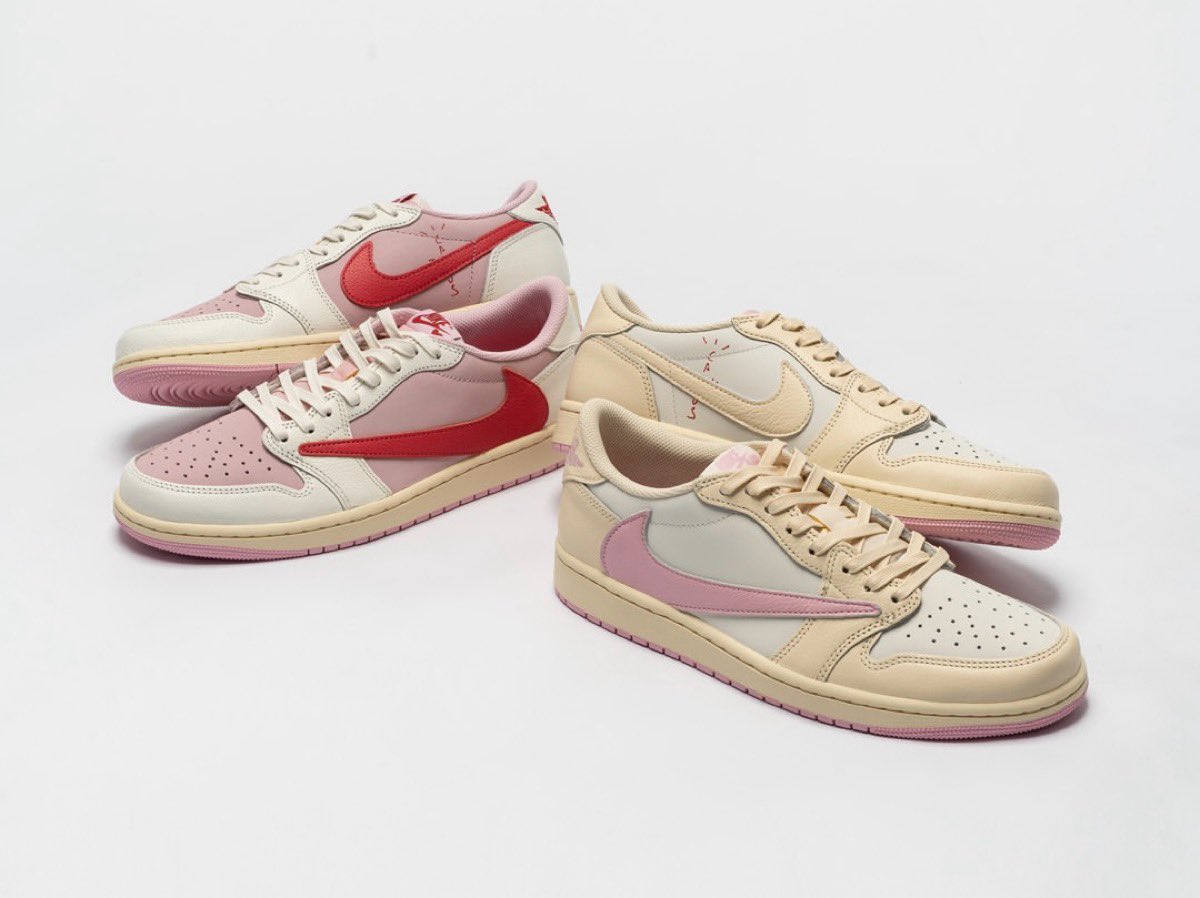 Travis Scott x Nike Air Jordan 1 Retro Low OG “Shy Pink