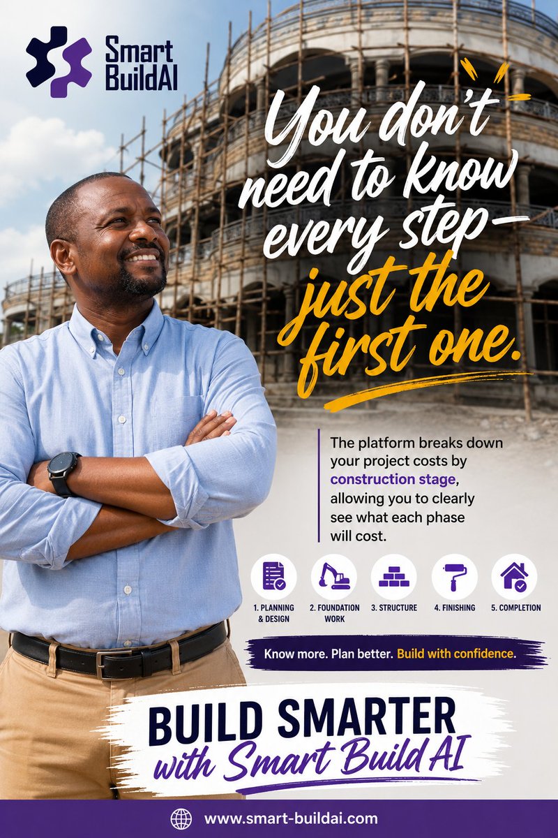 Smart_BuildAI's tweet photo. Do you know the very first move you are afraid of making could literally take you there?
#smartbuildai #smartbuildsolutions #boarding https://t.co/4ggYj3Av1j