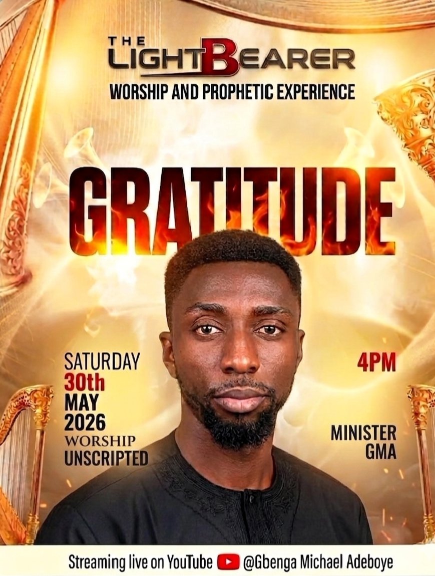 GMA_OFFISIAL's tweet photo. Good Morning people of God, it is with great delight to announce  another session of WORSHIP AND PROPHETIC EXPERIENCE this Saturday.
While we wait to have a life transforming session,please click https://t.co/y2Ne8FFww3 to subscribe to my YouTube channel.
Thank you 
God bless you https://t.co/uPImvFPrss