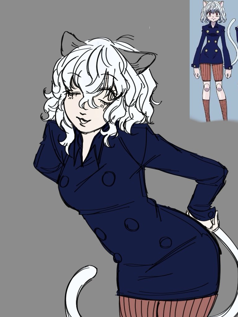 rosyrosebuds's tweet photo. pitou wip+ expression practice #hxh #hunterxhunter #creamernation https://t.co/4zlL08Mg5J