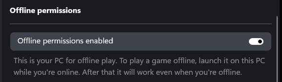 SD1337's tweet photo. @asha_shar @XBOXSupport  Your customers shouldn't be telling you that services are down. Additionally, what is the point of setting my PC to 'Offline permissions enabled' if it doesn't even work and I cannot launch any games when services are down? https://t.co/y5jffmYsN4