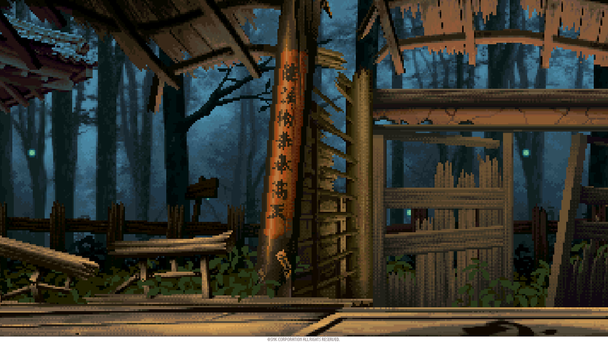 SNKPofficial's tweet photo. Today is Bug Day in Japan 🪲

You can see some lights in the background of the Japan stage in KOF '98. I wonder what kind of bugs they are? ✨ https://t.co/0cZxwBFLE7