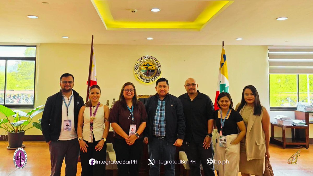 IntegratedBarPH's tweet photo. Courtesy Visit in Bukidnon: IBP Nat’l Pres. Atty. Allan Panolong met with RTC Exec. Judge Bibera Jr., IBP Bukidnon, &amp; Malaybalay LGU to strengthen justice partnerships. https://t.co/Uluw4UDzAx