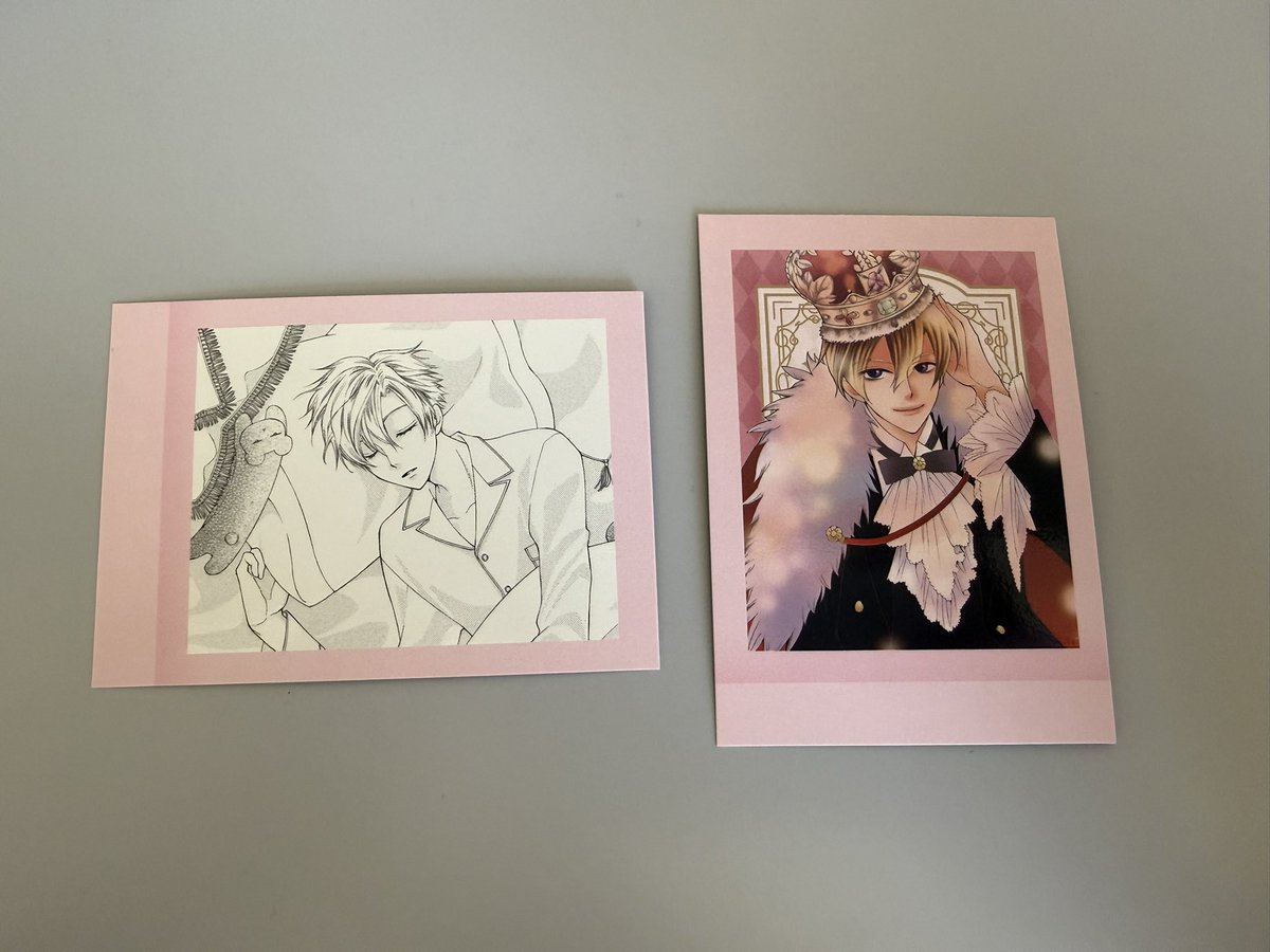 amys_136's tweet photo. @t_s_e_t_ はじめまして、検索よりリプ失礼いたします。
当方こちら所持しております。鏡夜の色つきとお写真お借りした⭐️マークとの２：２での交換は可能でしょうか？
ご検討の程よろしくお願いいたします。 https://t.co/Yi8fbB4nRm