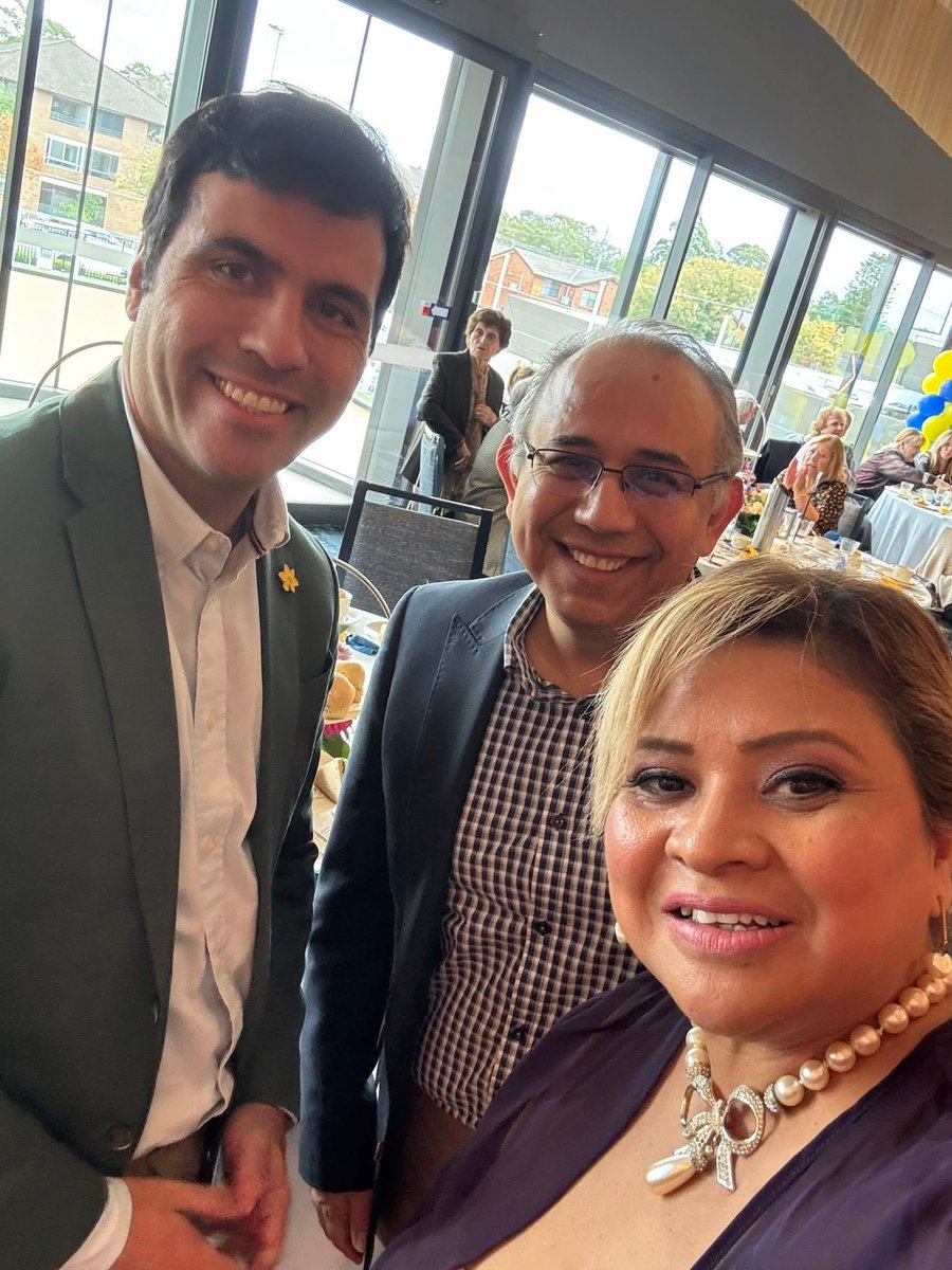 JoseVas45320042's tweet photo. 🇸🇻🤝🇦🇺 I had the pleasure of attending Australia’s Biggest Morning Tea, in support of the Cancer Council NSW.
It is always inspiring to see members of our community coming together to support meaningful initiatives and contribute to community events across Sydney. https://t.co/hEjUdNENKw