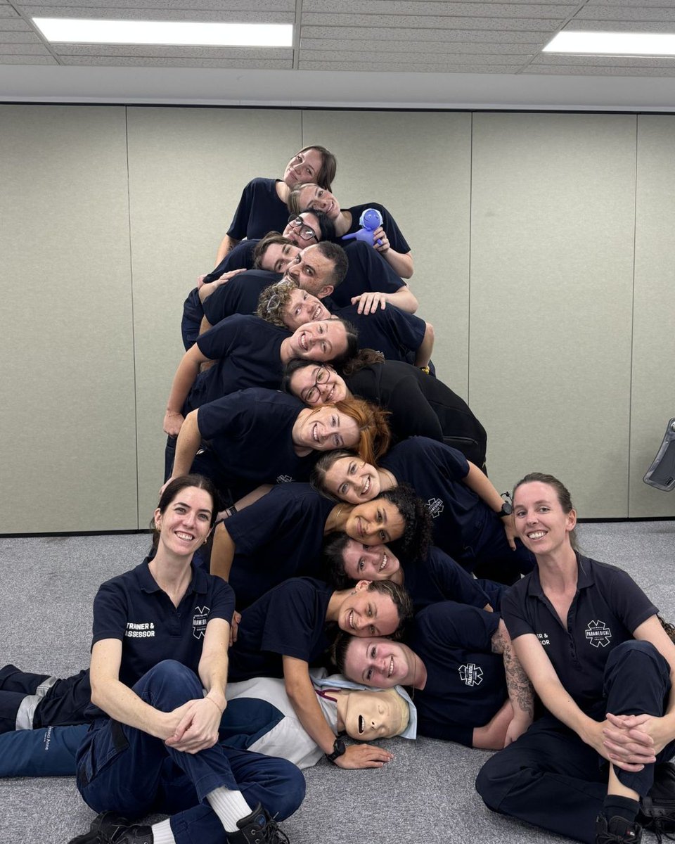 AustParamedical's tweet photo. Meet Betina - APC’s Training Manager, former frontline paramedic, and passionate educator helping students build confidence in healthcare careers. 🚑 👩‍🏫

Read her story here : https://t.co/7BVKpUsdr0

#Paramedicine #HealthcareCareers #APCollege https://t.co/QDTPKRWTgV