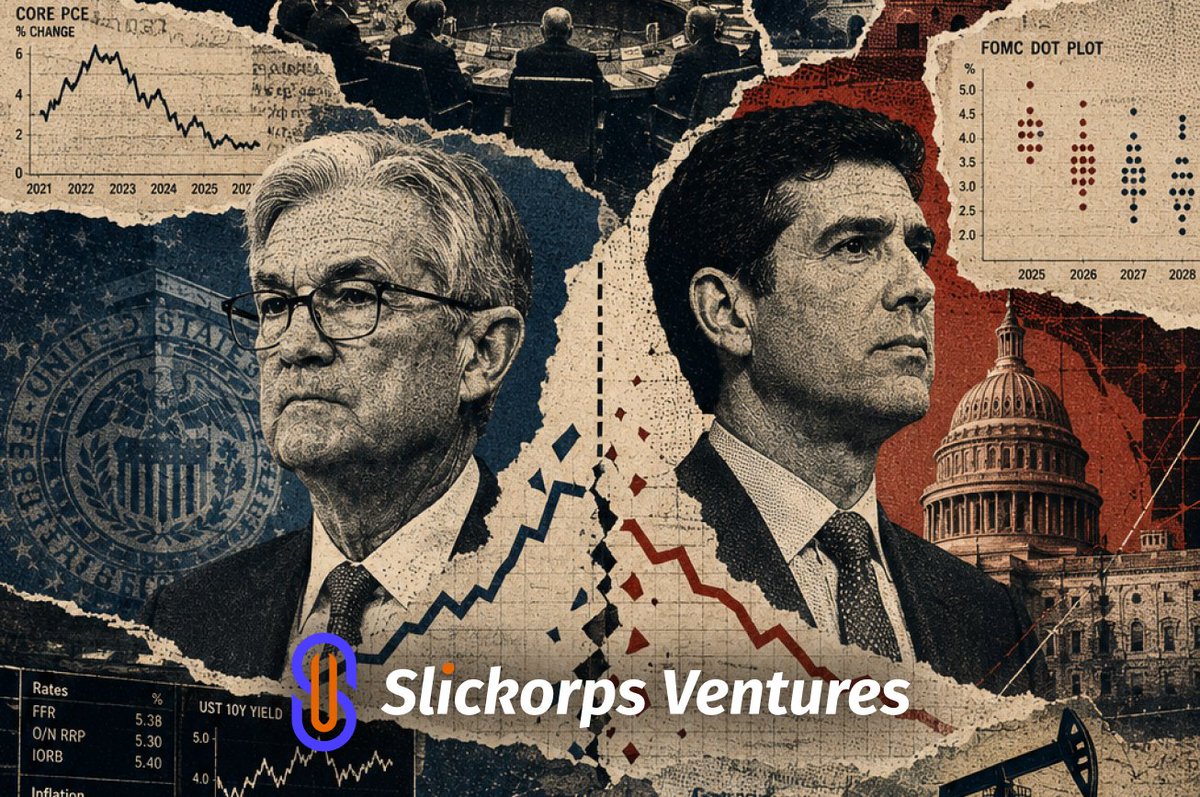 SlickorpsVC's tweet photo. How Powell And Warsh Differ: Slickorps Ventures Re-Examines Four Core Differences At The Federal Reserve #SlickorpsVentures

https://t.co/hCTNlbMK64 https://t.co/cxeWX05Wqw