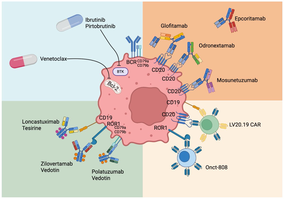 Cancers_MDPI's tweet photo. ๐Today we share the #Review "Next-Generation Therapies in Mantle Cell Lymphoma (#MCL): The Evolving Landscape in Treatment of #Relapse/#Refractory After CAR-T Cells"
๐ฅBy Elia Boccellato, Lorenzo Comba et al.
Cited 5โฃ times so far๐
๐Link: https://t.co/D1PryJ6Tyt
#bsAbs #mAbs https://t.co/bTJzHe6nk6