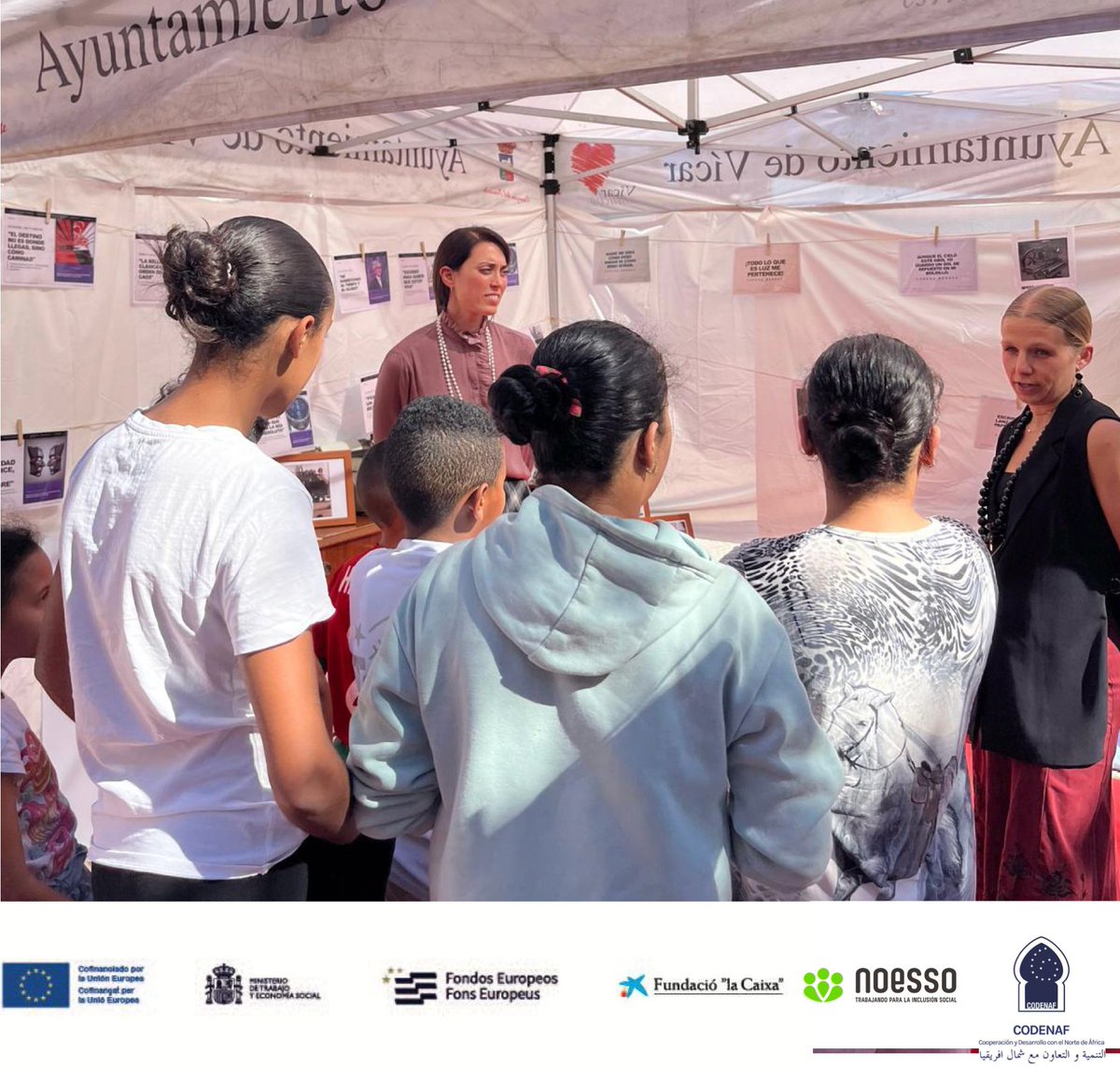 aNOESSO's tweet photo. 📚 Una tarde de cultura, aprendizaje y diversión🎭✨

Los más pequeños han disfrutado de una actividad en la biblioteca del Ayto de Vicar❤️

En el marco de la convocatoria #masinfancia de @FundlaCaixa cofinanciada por el #fondosocialeuropeoplus (FSE+) y Fundación "la Caixa" https://t.co/f0Iu0zRYRM