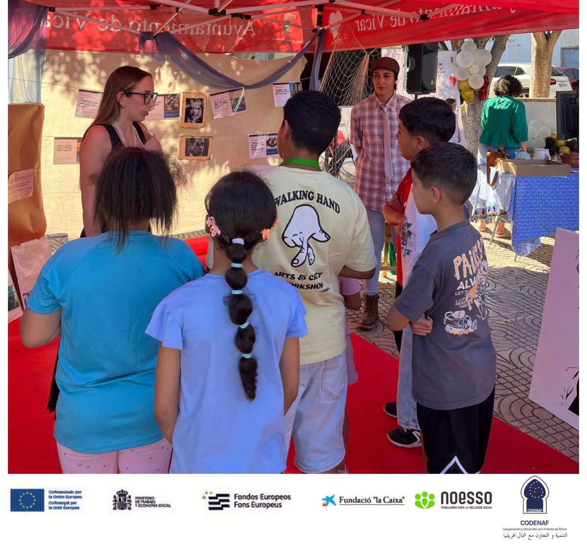 aNOESSO's tweet photo. 📚 Una tarde de cultura, aprendizaje y diversión🎭✨

Los más pequeños han disfrutado de una actividad en la biblioteca del Ayto de Vicar❤️

En el marco de la convocatoria #masinfancia de @FundlaCaixa cofinanciada por el #fondosocialeuropeoplus (FSE+) y Fundación "la Caixa" https://t.co/f0Iu0zRYRM
