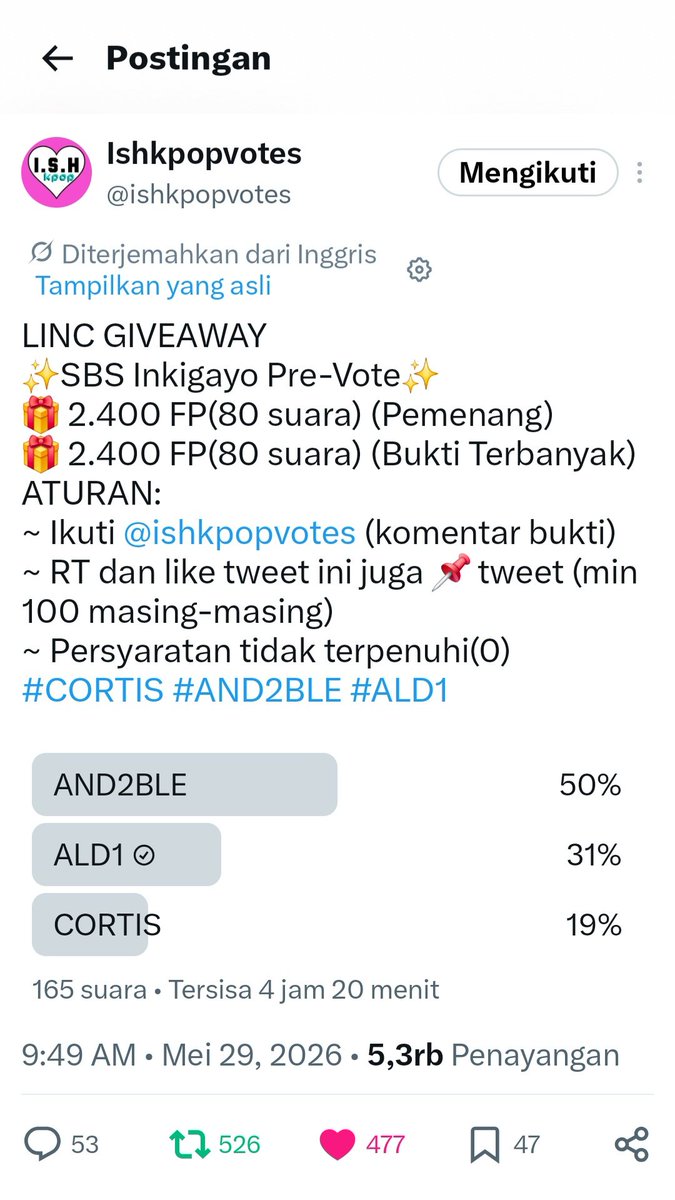 Haebearrx's tweet photo. @ishkpopvotes for #ALD1 https://t.co/rFU0pqZsVc