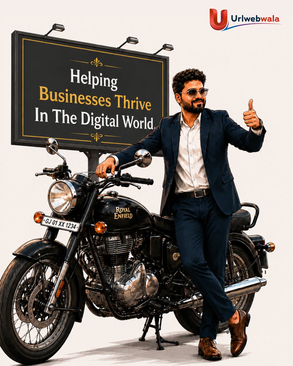 urlwebwala's tweet photo. From riding roads to building digital success stories 🚀🏍️
Our CEO believes every journey needs a destination — and ours is helping businesses thrive in the digital world. 🌍✨

Leadership. Vision. Growth.
That’s the Urlwebwala way. 💼🔥

#MeetOurCEO #urlwebwala #digitalgrowth https://t.co/AYT0ckfIF0