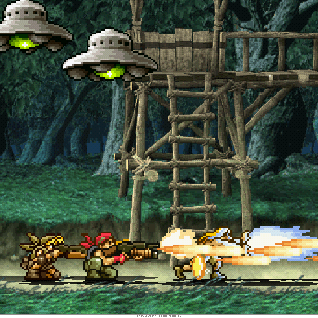 METALSLUG_JP's tweet photo. 今日は #UFOの日 🛸

あっ、UFOだ～！！ 👽 https://t.co/FvhQ5Z0TiX