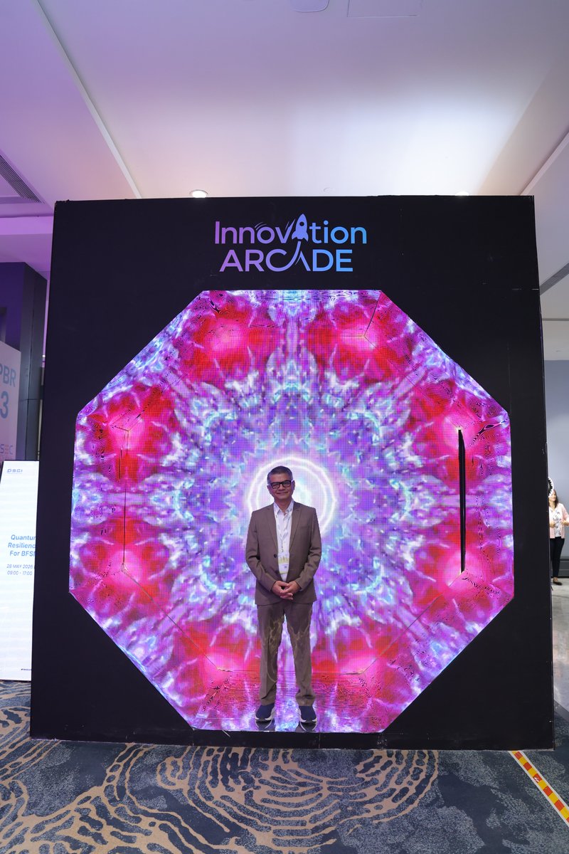 CoeNational's tweet photo. #Day2 of the #InnovationArcade at #FINSEC2026 is underway at The Westin Powai Lake, Mumbai.
Explore solutions across fraud prevention, AI security, privacy, digital trust, quantum technology &amp; more from 19 partners and innovators.
If you’re in Mumbai, do drop by and visit. https://t.co/qhXrZOqx0h