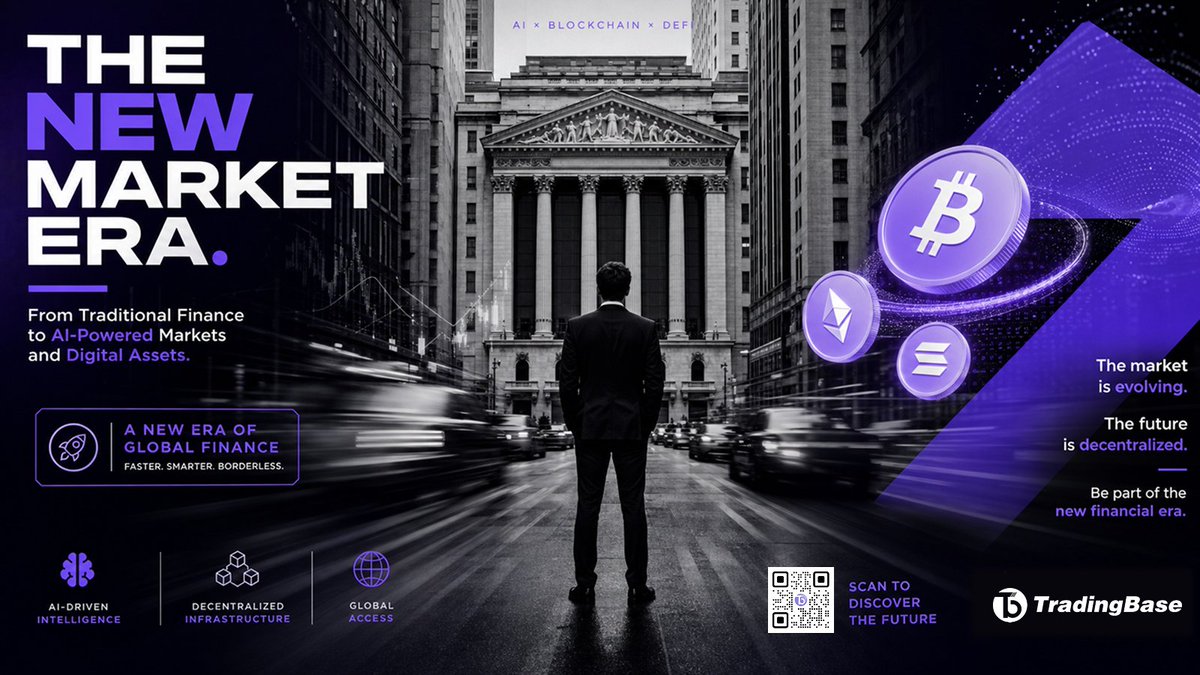 TradingBaseAI's tweet photo. Money changed.
Markets changed.
TradingBase AI is built for what comes next.
#TradingBaseAI https://t.co/jg630bzWrU