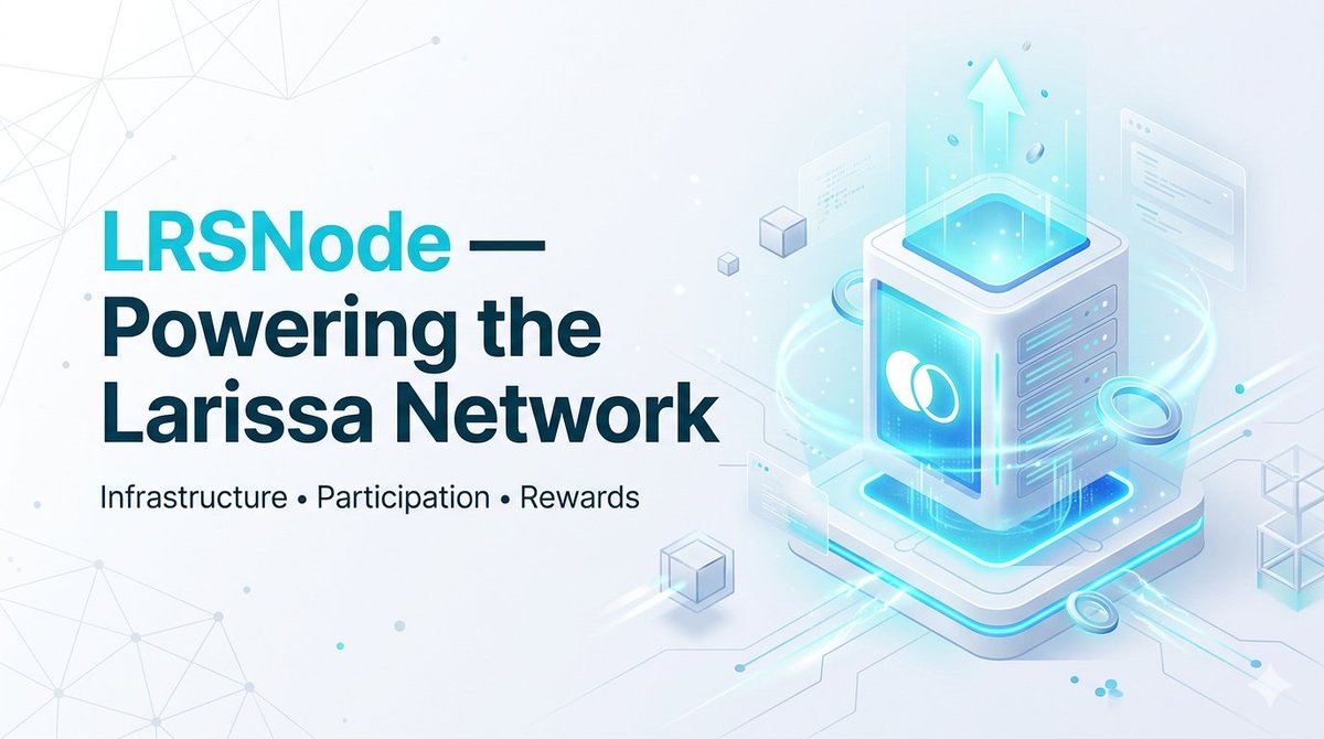 larissanetwork's tweet photo. LRSNode is one of the core engines behind Larissa Network.

It helps support the network and rewards participation.

Simple idea:
• contribute
• support decentralization
• earn with the ecosystem
More people should understand this layer.

#Web3 #Blockchain #DePIN #Crypto #LRS https://t.co/a6Lycz28s0
