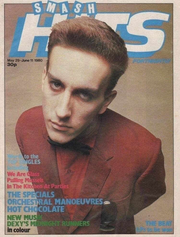 TTYears's tweet photo. On this day in 1980 Terry Hall is front cover star of Smash Hits mag...

#thespecials #terryhall #smashhitsmagazine https://t.co/XrTtOFMQtE