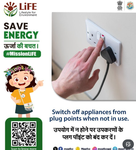 drmbct's tweet photo. Small habits. Big impact. 🌎 Unplug the unnecessary, switch off the unused, and join the movement towards a cleaner, greener Earth. #SaveEnergySaveLife #MissionLife #FRI2026
@WesternRly https://t.co/SqjexlUxMM