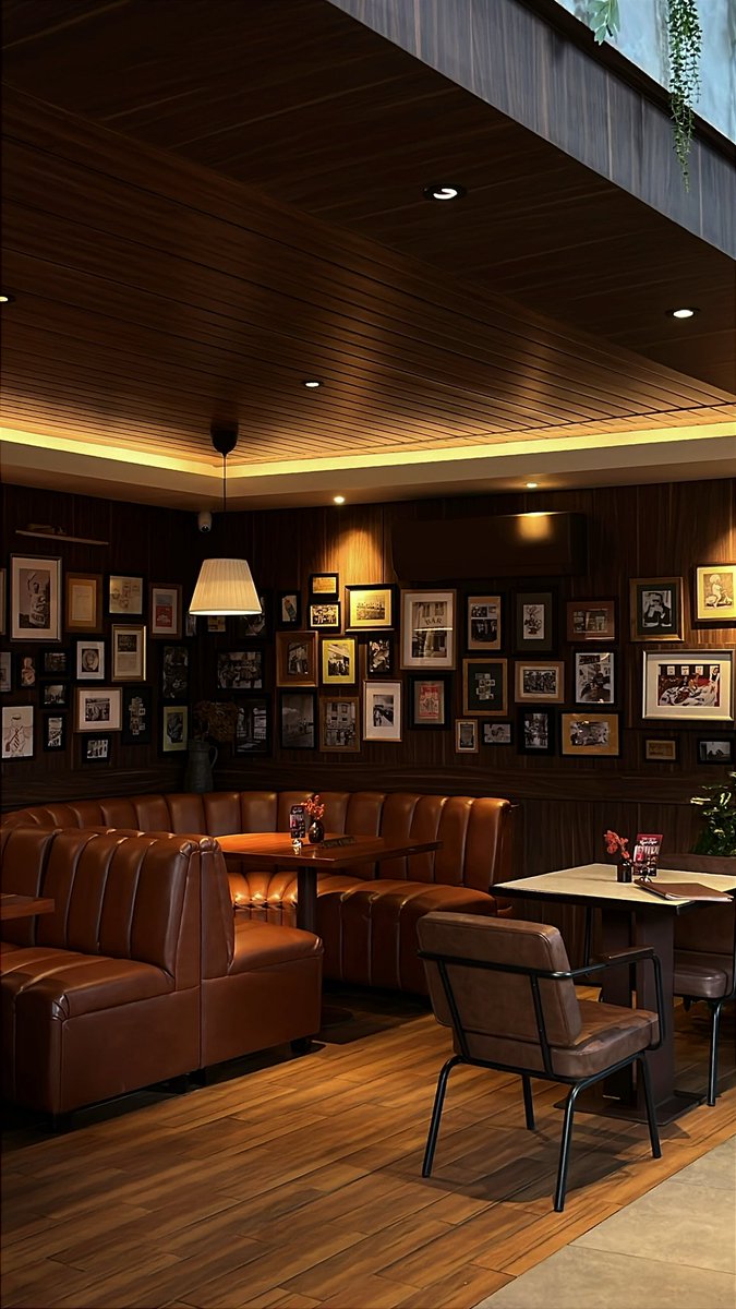 ti4yyaa's tweet photo. akan ke sini lagi someday because look at the interior!!🪵🤎 https://t.co/jrT2tLhPJM