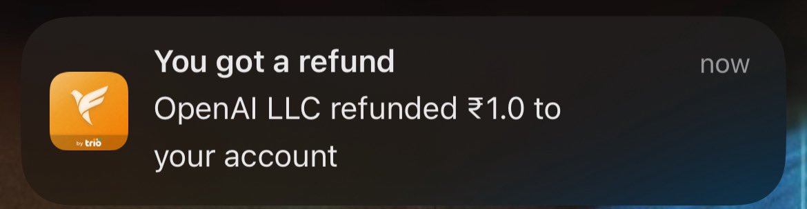 StackDhruv's tweet photo. Thank you sm! 🥹 @OpenAI https://t.co/LYjzZSDYVr