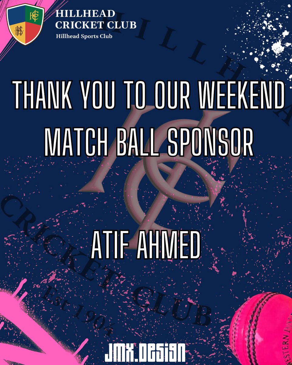 hillheadcc's tweet photo. This weekend's ball sponsor is our good friend Atif Ahmed. Atif had around 25 years of cricket at HCC beginning as a schoolboy in 1992. A talented all rounder - aggressive batsman and skilful bowler Atif (or "Elvis") is also a past First Eleven captain. https://t.co/XDkJPw0VLY