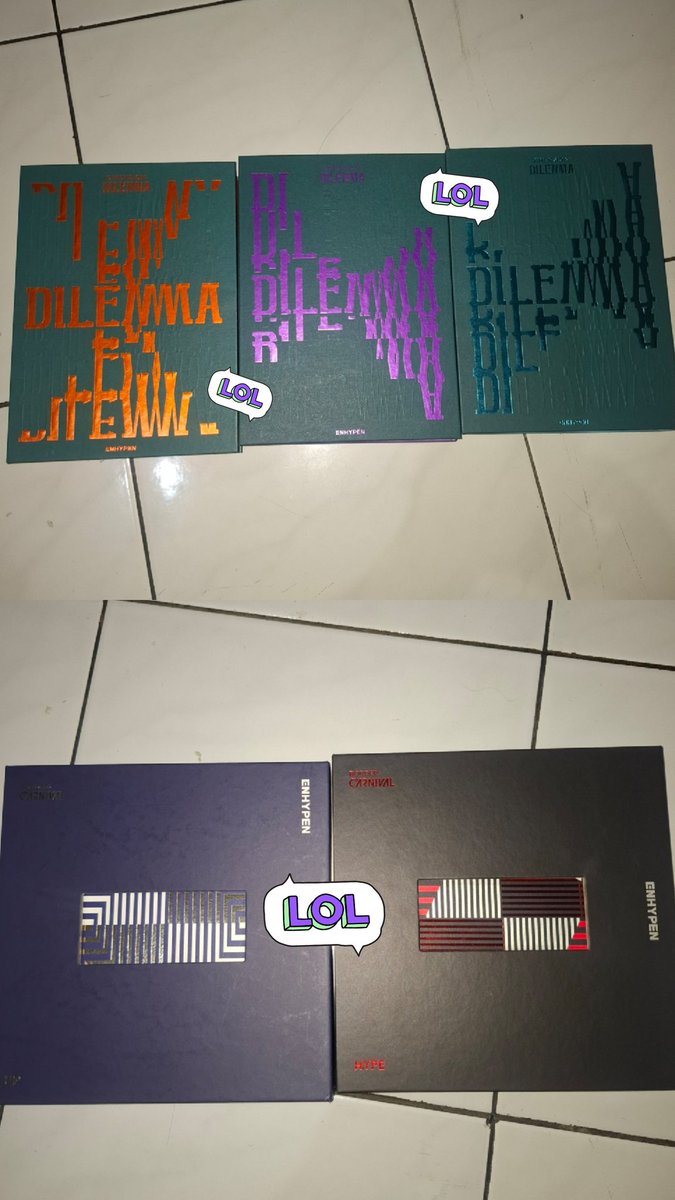 anthernai's tweet photo. Guys aku jual Album Only ENHYPEN
• Dimension Dilemma 85k/album
• Border Carnival 78k/album
~cuma minus di pc aja. Lainnya lengkap.
✅️Shopee 🍊
✅️COD
✅️Nego tipis

#enhypen #album #wts #zonauang https://t.co/3ZIrQQZX7H