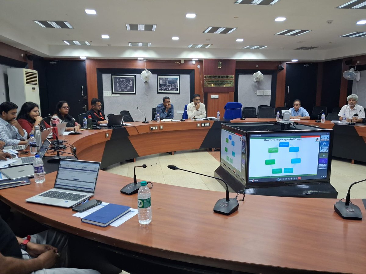 UtkarshBangla's tweet photo. Glimpses from the DDU-GKY 2.0 Project Approval Committee (PAC) Meeting held on 27th May 2026 at Karigari Bhawan, Kolkata.
#WBGovt #DDUGKY #PBSSD https://t.co/5hE1mTEuNA