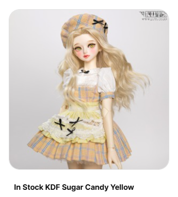 LutsOfficial's tweet photo. 📢 Restock Notice for Ready-to-Ship Items from Partner Brand Sewing Bear ₍٩(๑>ꇴ< ๑)و₎

KDF Sugar Candy Yellow
KDF Sage Lavender Pants Ver.
KDF45 Prince Marine Pink
MDF Milky Way Set Black
MDF Forest

🔻SAWING BEAR&amp;WITSCH's LOFT
https://t.co/LUYlpOl9yn https://t.co/uNMQFT1JTu