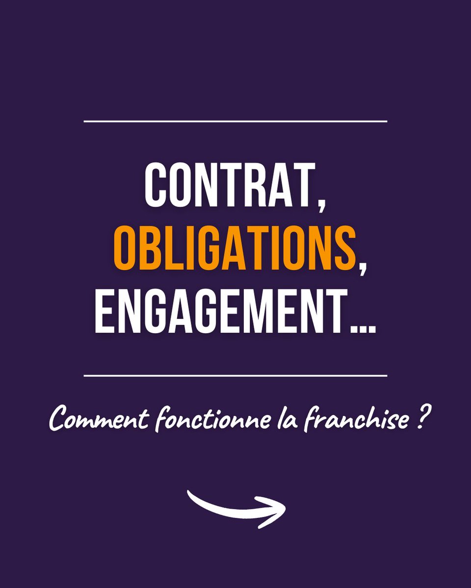 Franchise_FFF's tweet photo. Contrat, DIP, engagement, Code de Déontologie Européen… 🤯
Se lancer en franchise peut soulever beaucoup de questions lorsqu’on découvre le fonctionnement du modèle. 

👉 Dans ce carrousel, découvrez les éléments clés à connaître avant de signer un contrat de franchise. https://t.co/Jg0jkYPNdz