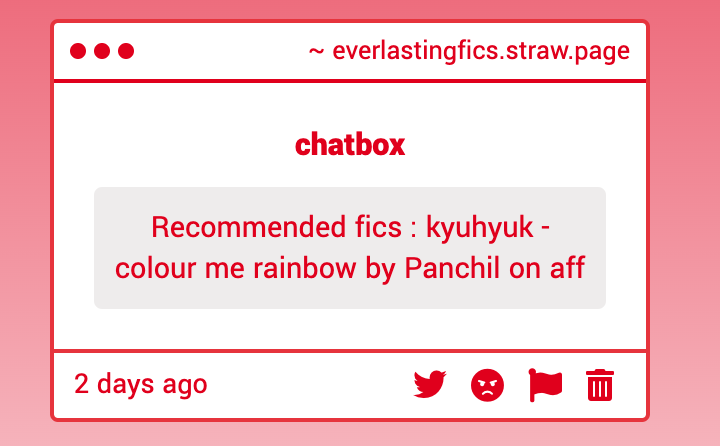 EverLastingFics's tweet photo. thanks for the recommendation! 💕 https://t.co/0DX0IG66Dx