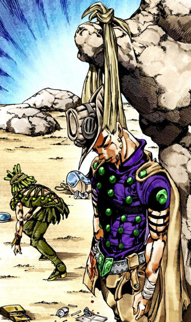LOLPro0404's tweet photo. reading steel ball run and got to the panel of gyro laid the fuck out https://t.co/LHlvGJ8OuB