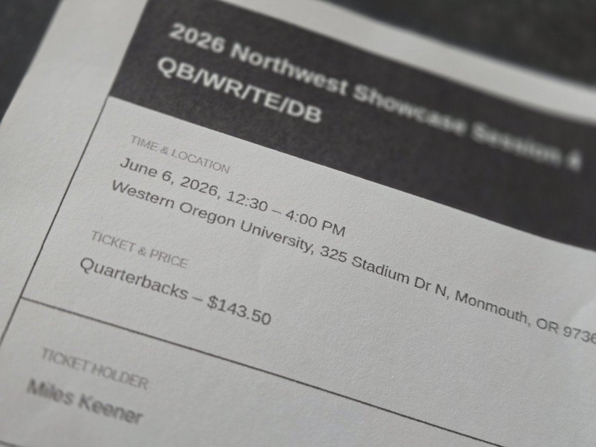 MilesKeener12's tweet photo. Northwest Showcase bound 👀 @Coach_SD @BroncoSportsFB @HeadCoachBronco @ArneFerguson @AricWilliams3 @BrantMcAdams @UR_CoachGood @SpencerCrace @LOGGER_LBCOACH @CoachTFord @bvigen @CoachPease @coachpjlondon @dsema24 @TheRightCats @LoboRecruiting @MSUBobcats_FB @KeimTimeFB https://t.co/zlvsBItJDo