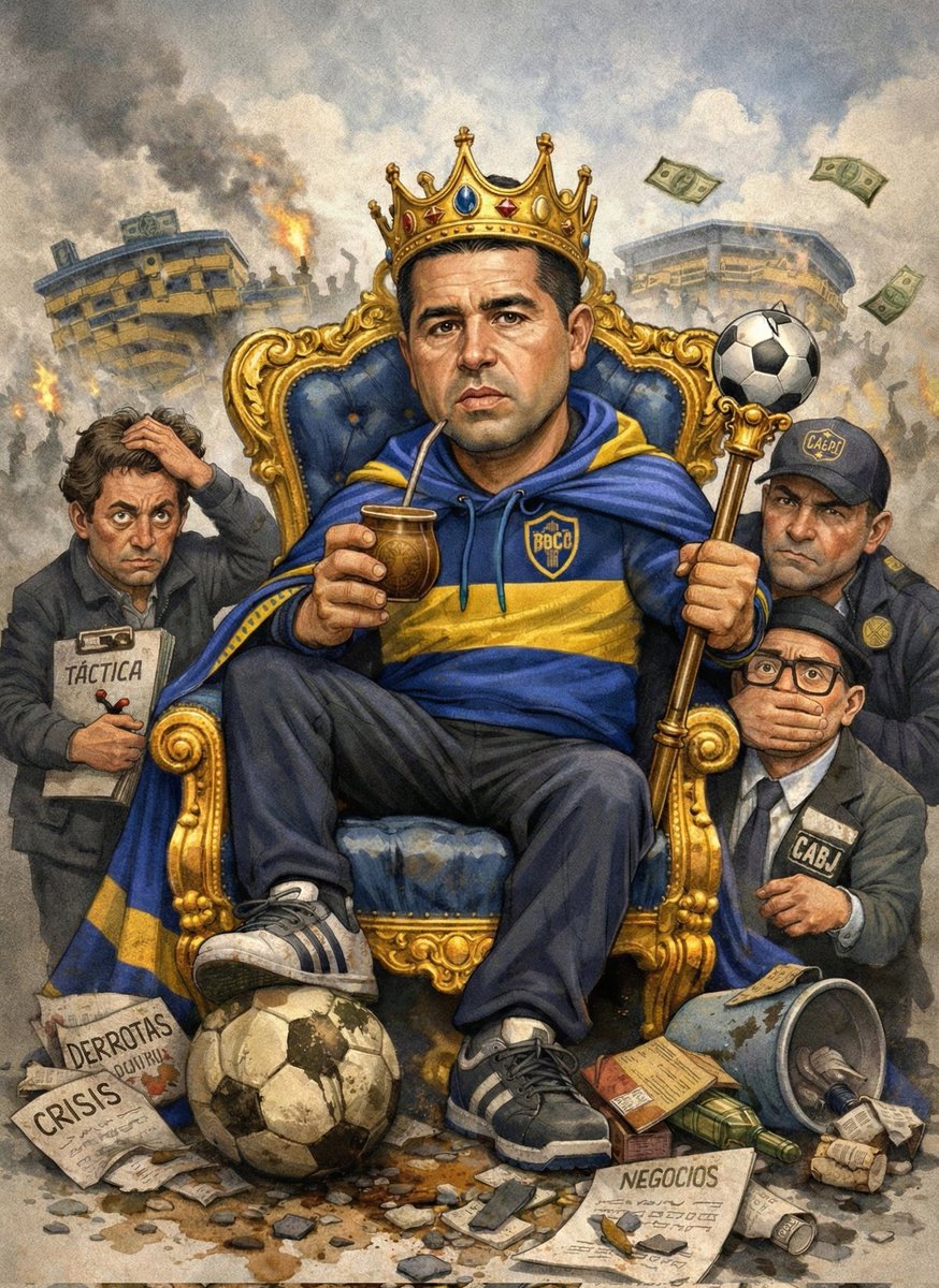 danilerer's tweet photo. El @BocaJrsOficial de Riquelme y la costumbre de jugar sin un director técnico a la altura del club (y sin un 9).

Muchos jugadores no están a la altura de Boca, pero el primero que no lo está es el EMPERADOR ROMÁN. https://t.co/3Md3vedEvQ