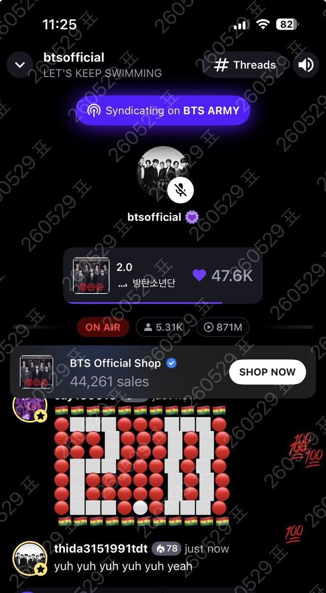 6vw8ot5xDvywl3R's tweet photo. 눚었지만 함께합니다☺️

스헤 리스닝 파티🎧🔥💜

🔗: https://t.co/Elxbn6imvP

#BTS #방탄소년단 #BTS_ARIRANG 
#BTS_SWIM #KEEPSWIMMIN https://t.co/LV1lteN2zs