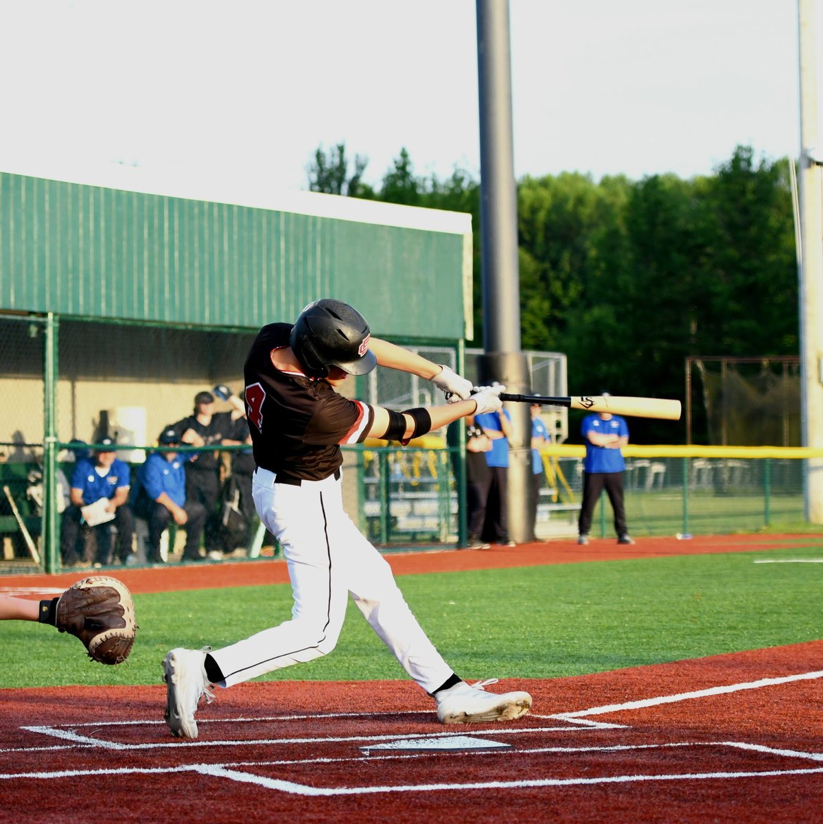 bchsathletics23's tweet photo. The Braves beat Brown County 14-0 in the first round of sectional! The Braves will play Southwestern Hanover on Saturday at 11 AM!   Go Braves! ⚾️ https://t.co/4s6HMjhMay