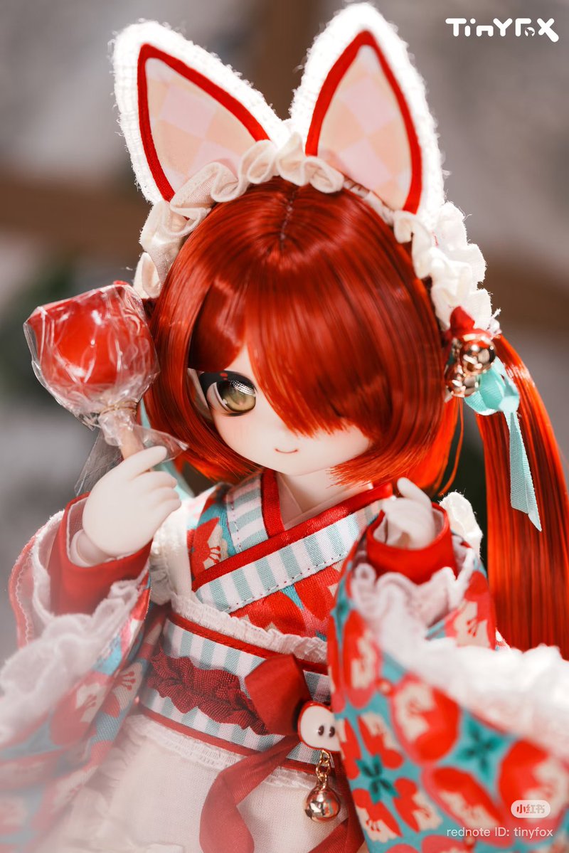 おはようございます🍎✨ Tiny Fox⭐️ #TinyFox 新作ドール✨ Manzana