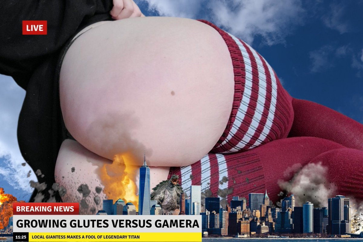 raccoonmom69's tweet photo. Any other Kaiju wanna take me and my ass on??? 

Edit by: @/Little_Jiminy_ https://t.co/FZYIfQXcca