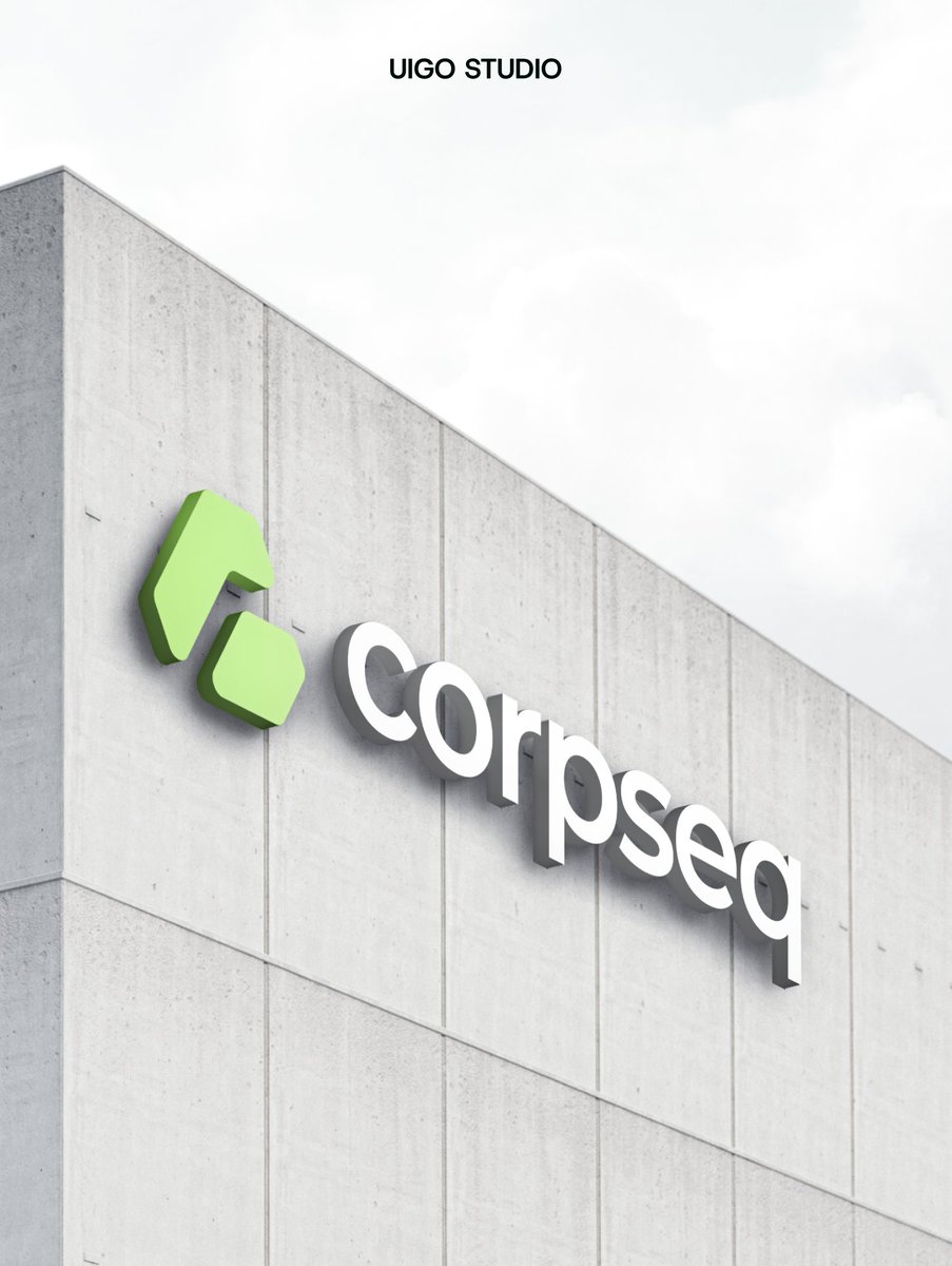 madebyuigo's tweet photo. Corpseq, the operating system for corporate compliance. This is more than a brand reveal. It is a case study of how strategy, structure, and design come together to build authority and clarity in a complex industry. #Corpseq #BrandCaseStudy #BrandIdentityDesign #CorporateBranding https://t.co/U0bjGKHZaV