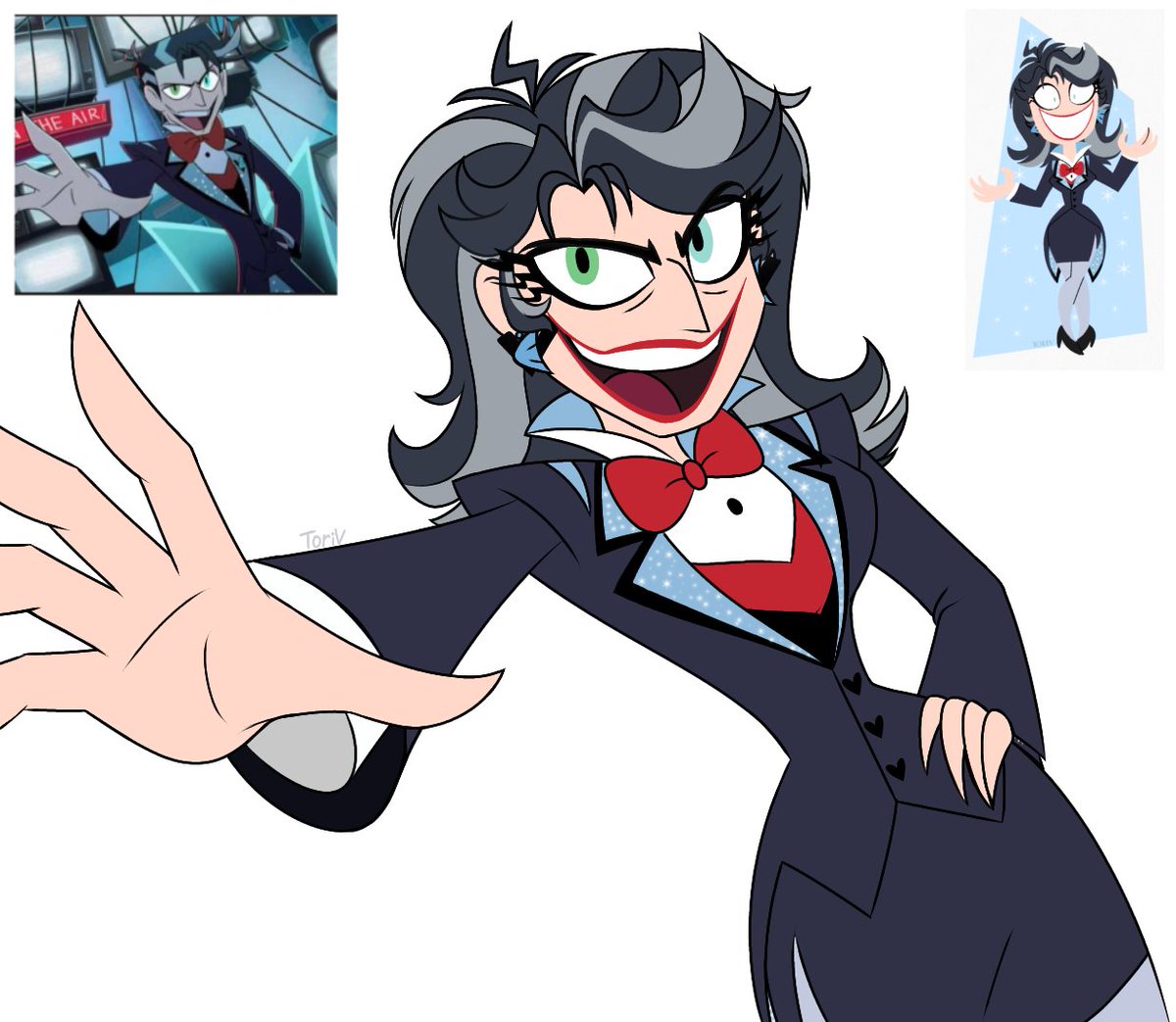 T0riVeee's tweet photo. Hazbin accurate fem Vincent this time
#HazbinHotel #Vox #FemVox https://t.co/NAv1q7P8yS
