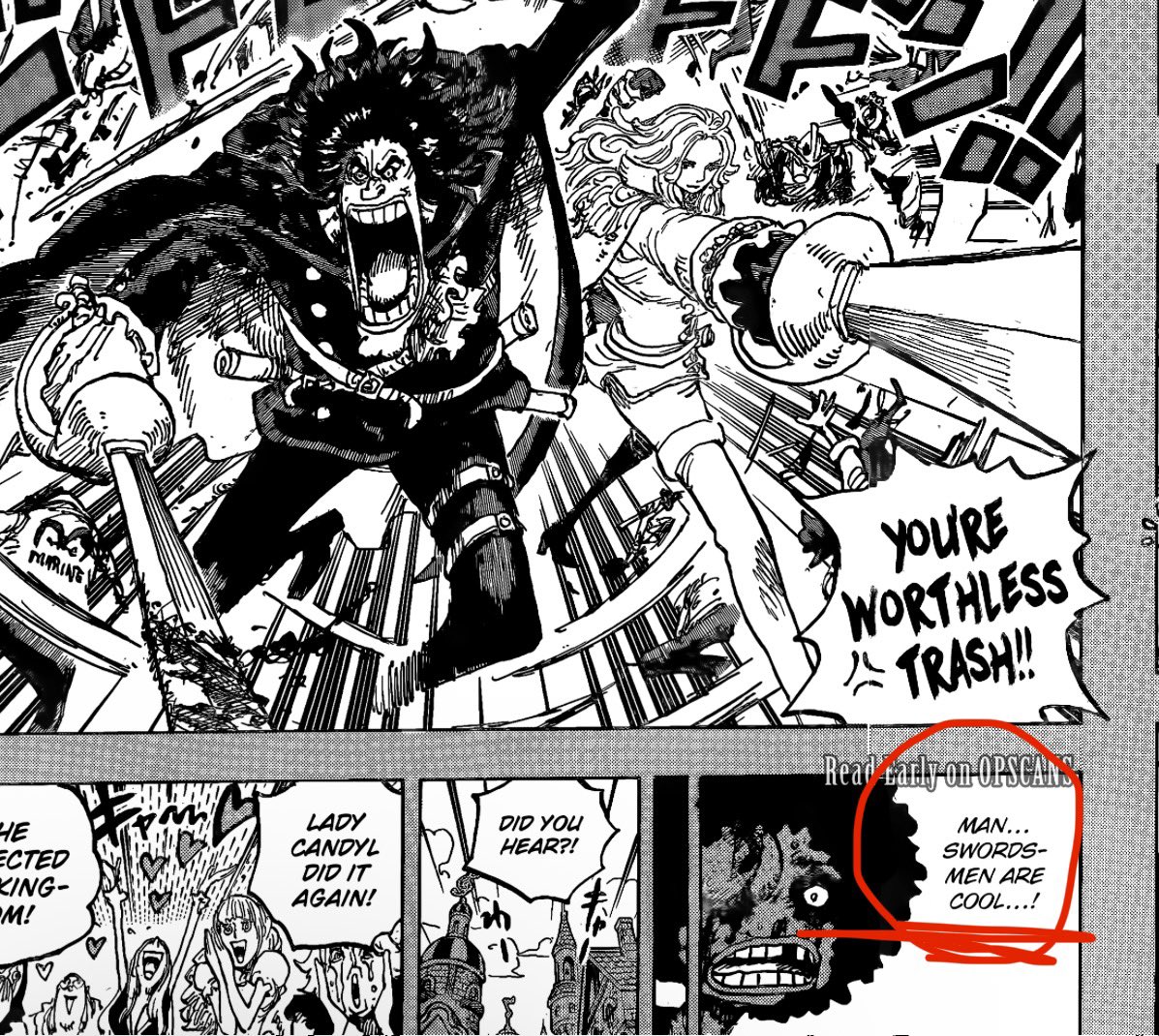 GarpFanboy's tweet photo. #ONEPIECE1184

WHOA BROOK, just because someone holds a sword doesn’t make him a swordsmen! You have NO idea how they actually fight ✌🏽 https://t.co/FJ5caLyGb8