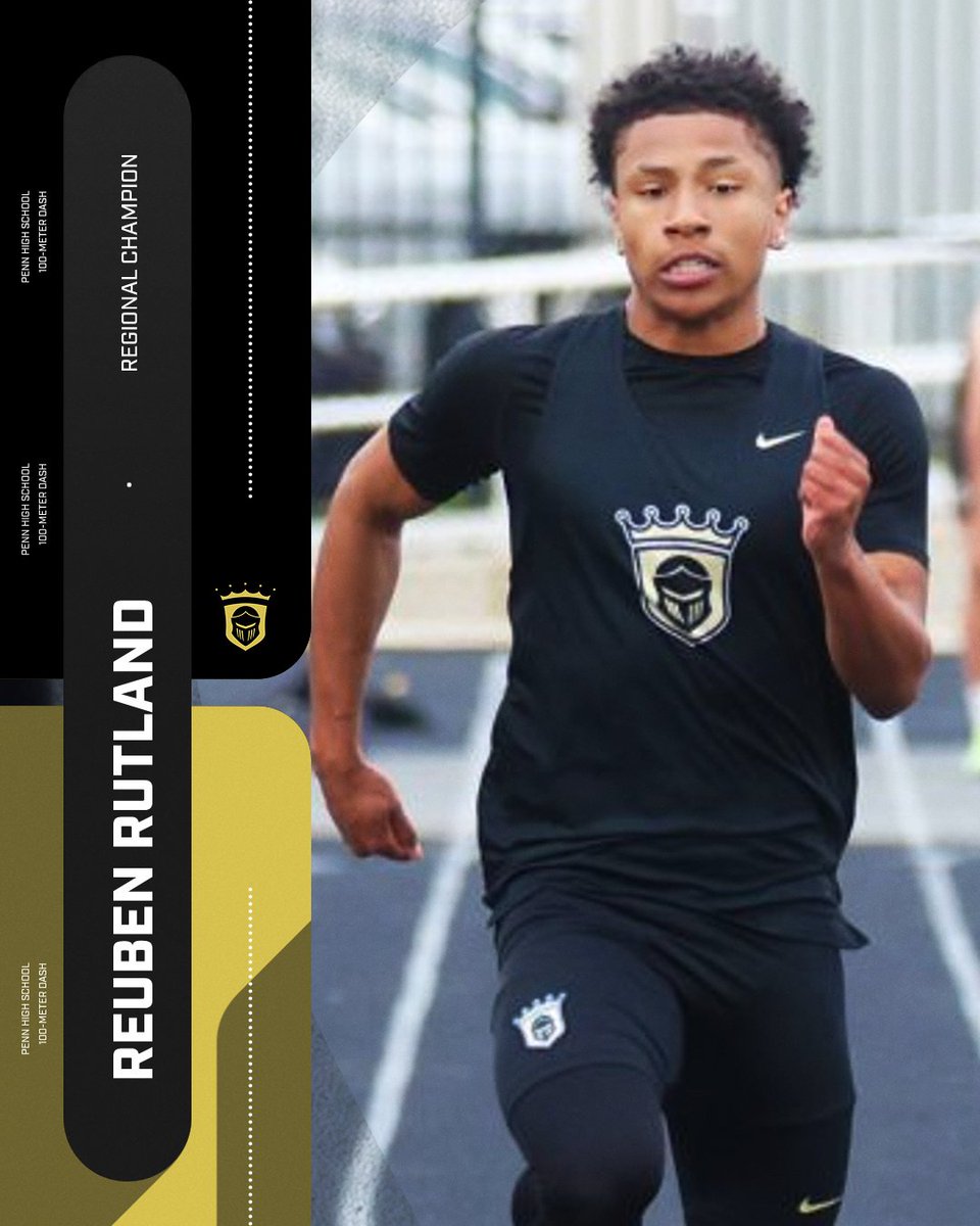 The_Pennant's tweet photo. BOYS TRACK &amp; FIELD: Penn places 3rd at Regional.

Reuben Rutland places 1st in the 100 to highlight Kingsmen effort.

Kingsmen State qualifiers/complete results: https://t.co/Cwe6VOOsoB https://t.co/bUE7TtUJpw