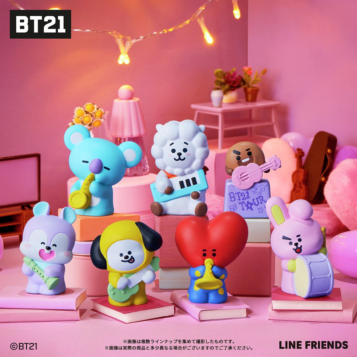 bts123_bantan's tweet photo. BT21 フレンズ4
(ソフビ人形)
6月8日発売

全14種類
385円(税込)

バンダイキャンディ 食玩一覧 🔗https://t.co/IgBCVELlOV https://t.co/maptmFmdqc