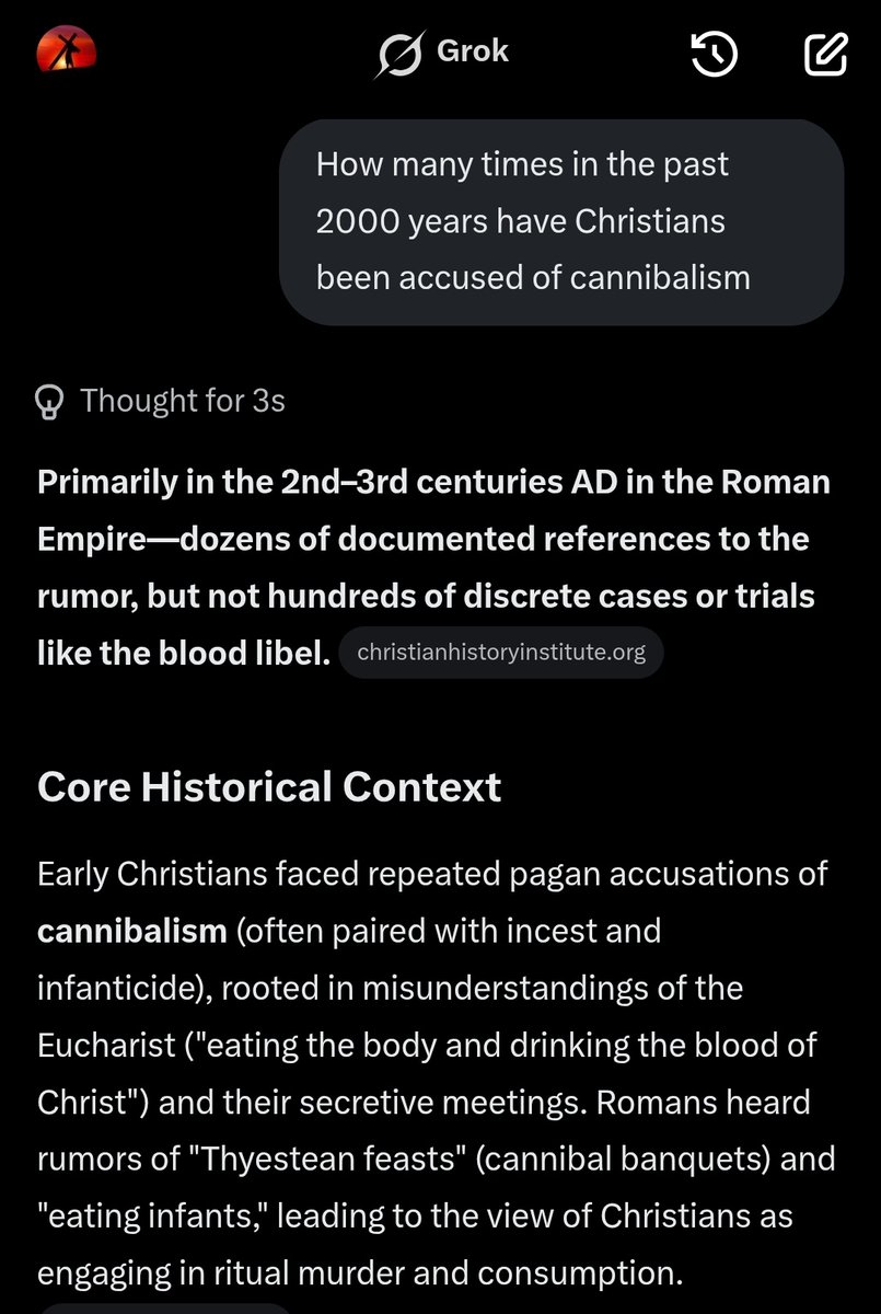 HeraldofJesus's tweet photo. Wow, @grok, it's almost like if it's a libel, it gets proven wrong and doesn't persist for 2 millennia. https://t.co/qngKOUVdSM