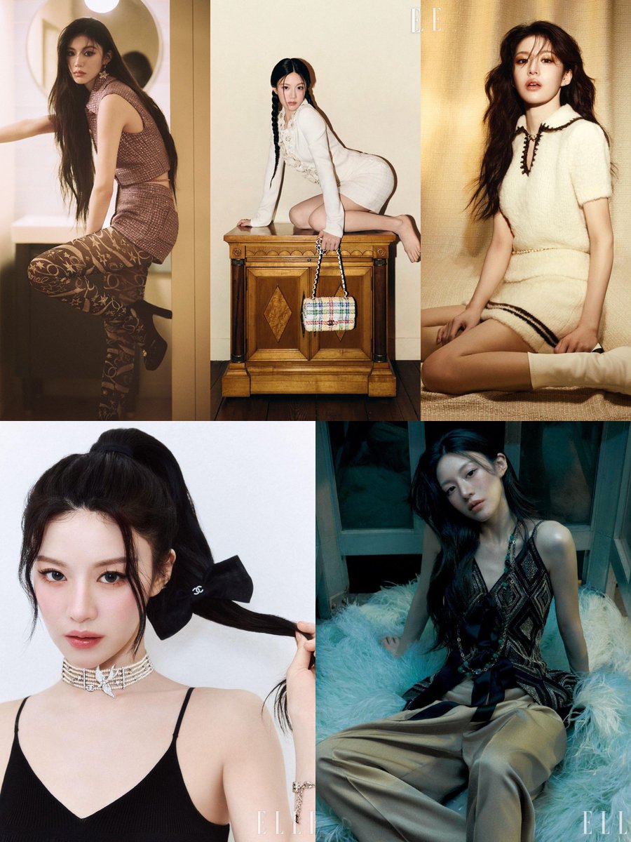 NargleInAFez's tweet photo. Go Youn Jung with Chanel and Elle Korea should be studied https://t.co/2SsxHqw5F4